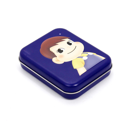 delicate click clack tin metal box